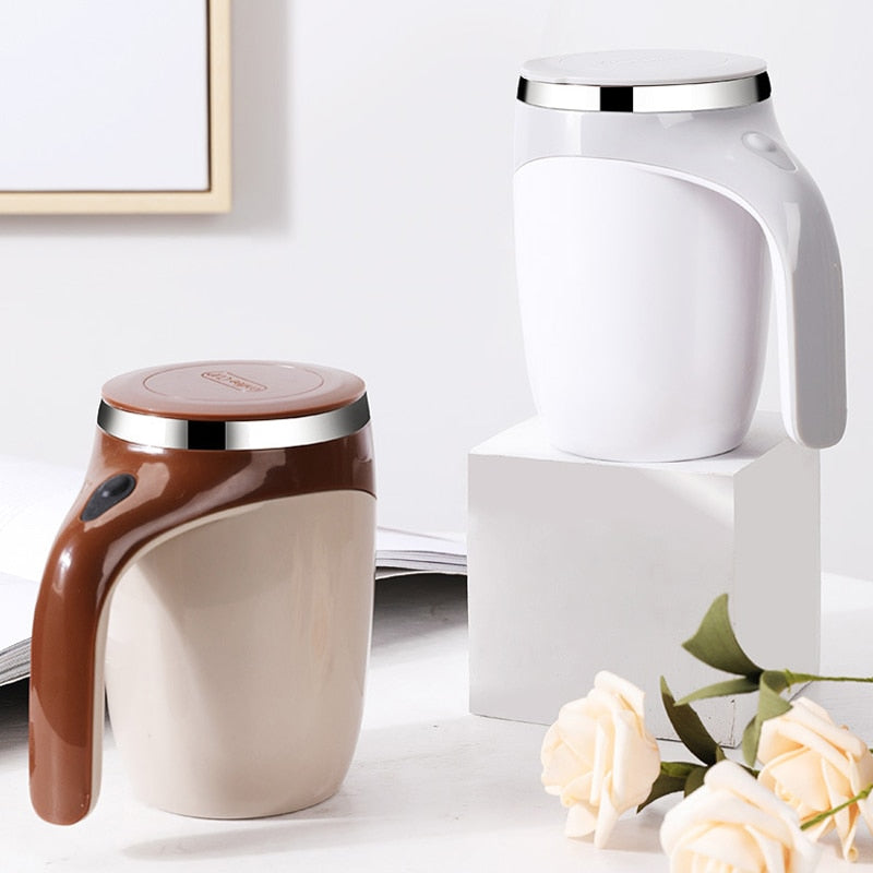 Portable Auto Mixing Coffee Tea Cup Self Stirring Mug Smart Mixing