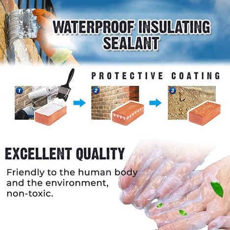 Waterproof Insulating Sealant, Waterproofing Sealant Clear, Liquid