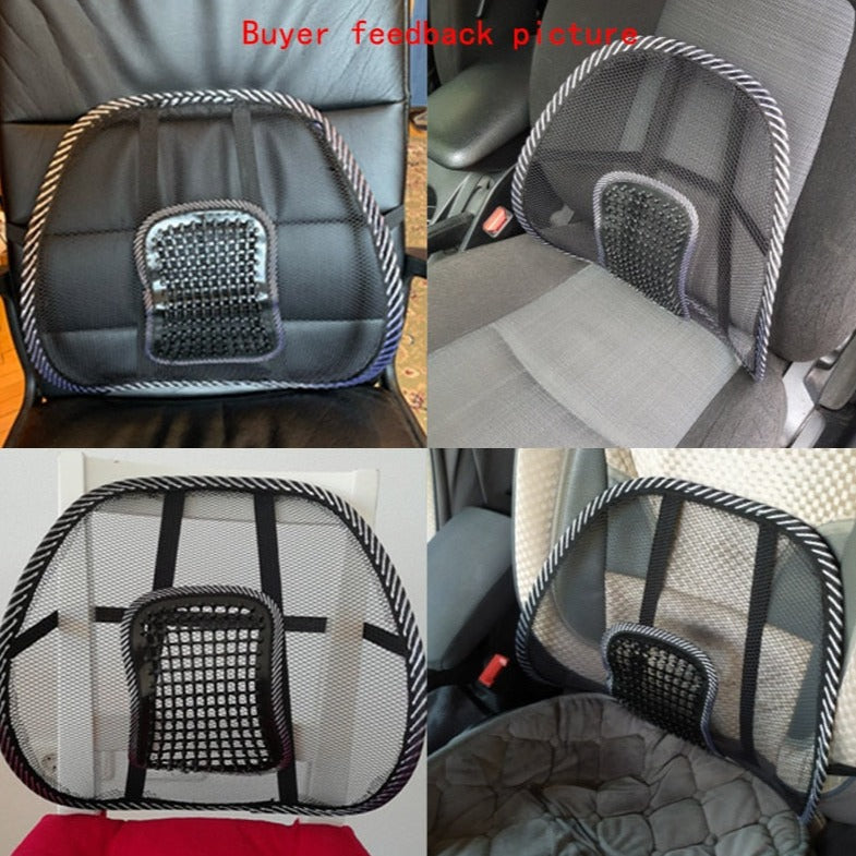 Lumbar Back Support Spine Posture Correction Cushion For Car Seat Office  Chair 