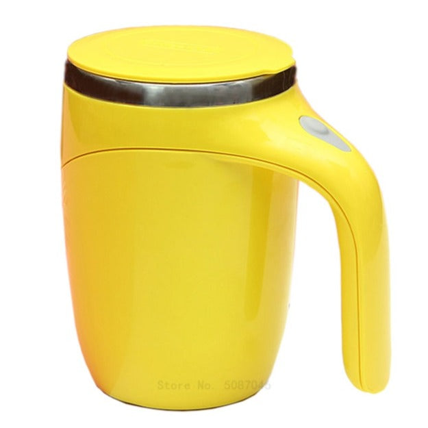 Automatic Self Stirring Magnetic Mug Stainless Steel Temperature